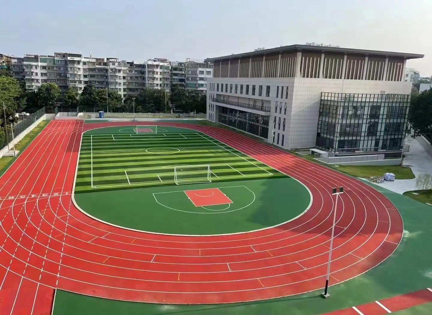永州市塑胶跑道材料塑胶篮球场 - 方案